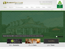 Tablet Screenshot of brandonviewhouse.com